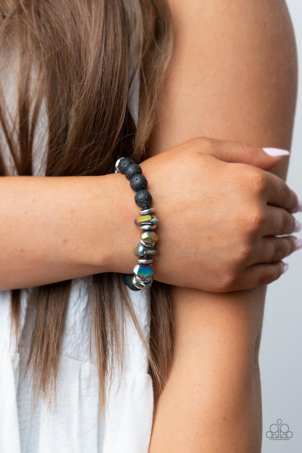 Paparazzi Volcanic Vacay - Multi Bracelet - Pusher P