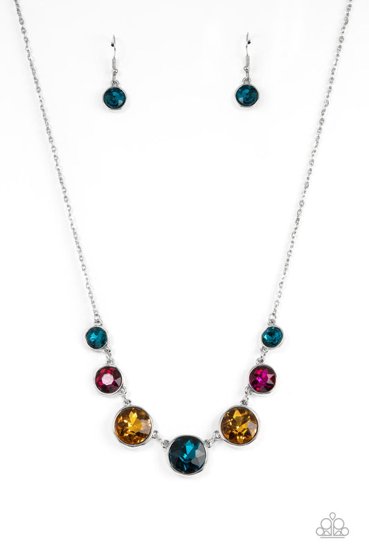 Paparazzi Pampered Powerhouse - Multi Necklace - Pusher P
