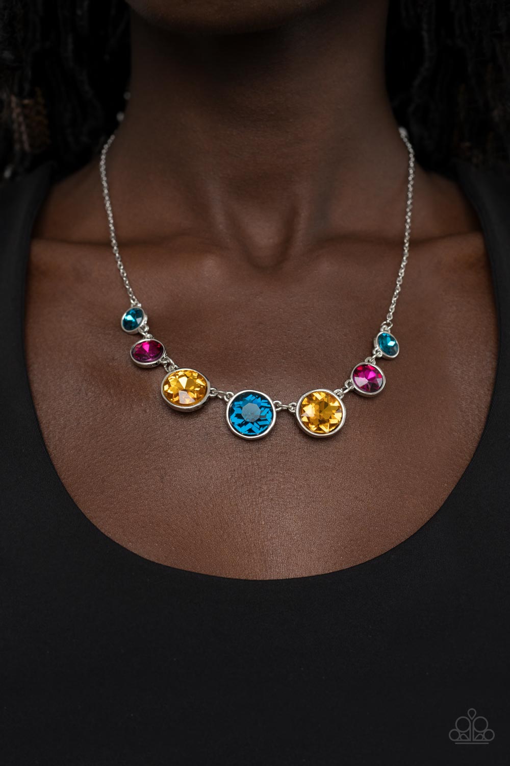 Paparazzi Pampered Powerhouse - Multi Necklace - Pusher P