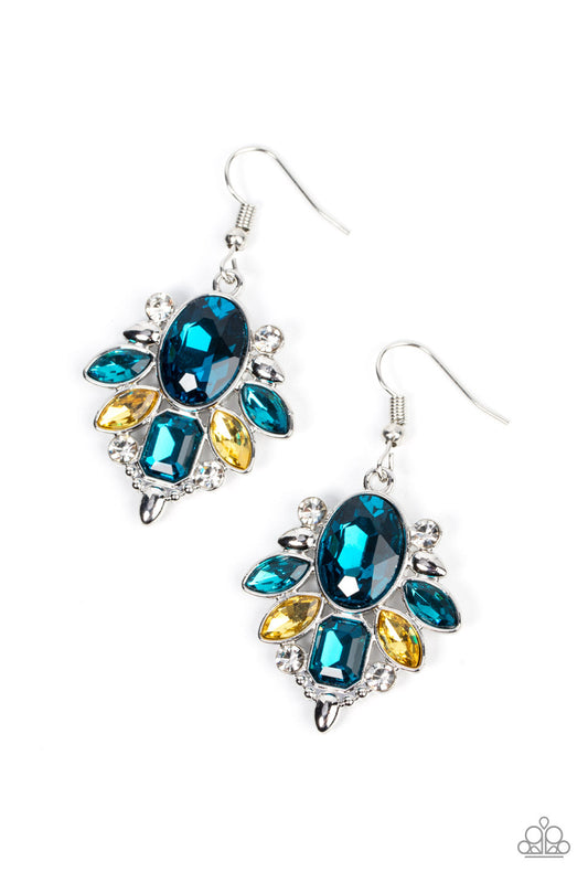 Paparazzi Glitzy Go-Getter - Multi Earrings - Pusher P