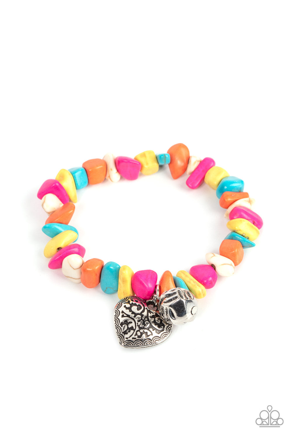 Paparazzi Love You to Pieces - Multi Bracelet - Pusher P
