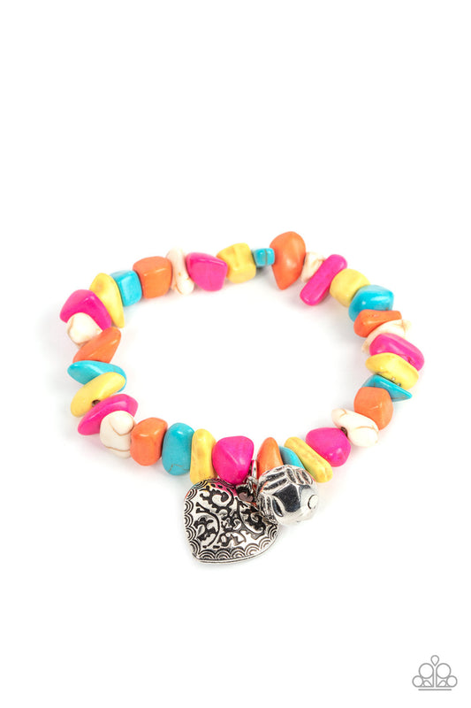 Paparazzi Love You to Pieces - Multi Bracelet - Pusher P