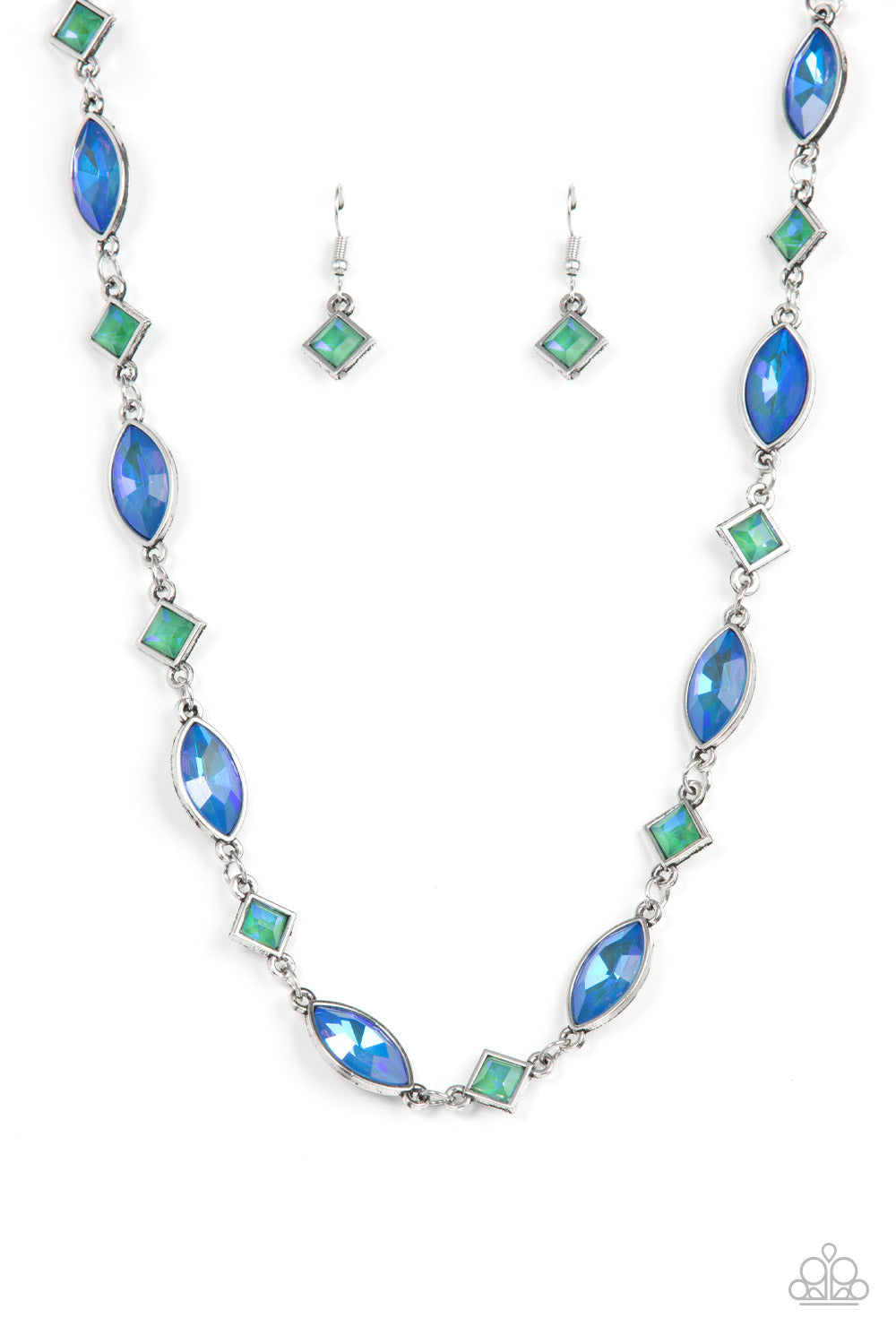 Paparazzi Prismatic Reinforcements - Multi Necklace - Pusher P