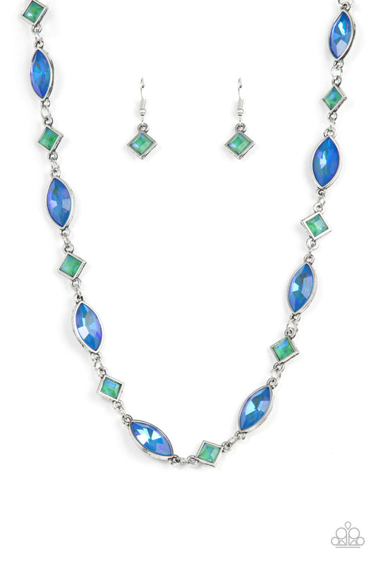 Paparazzi Prismatic Reinforcements - Multi Necklace - Pusher P