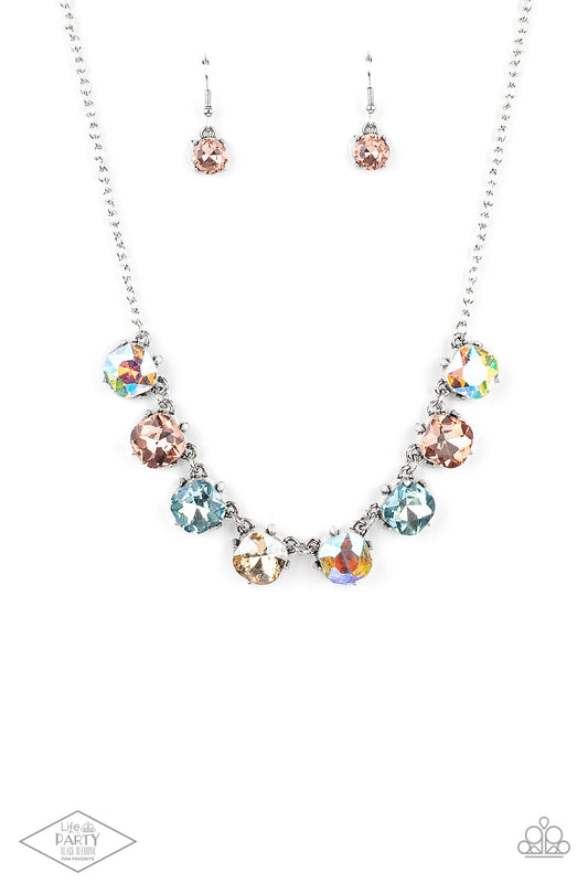 Paparazzi Dreamy Decorum - Multi Necklace - Pusher P