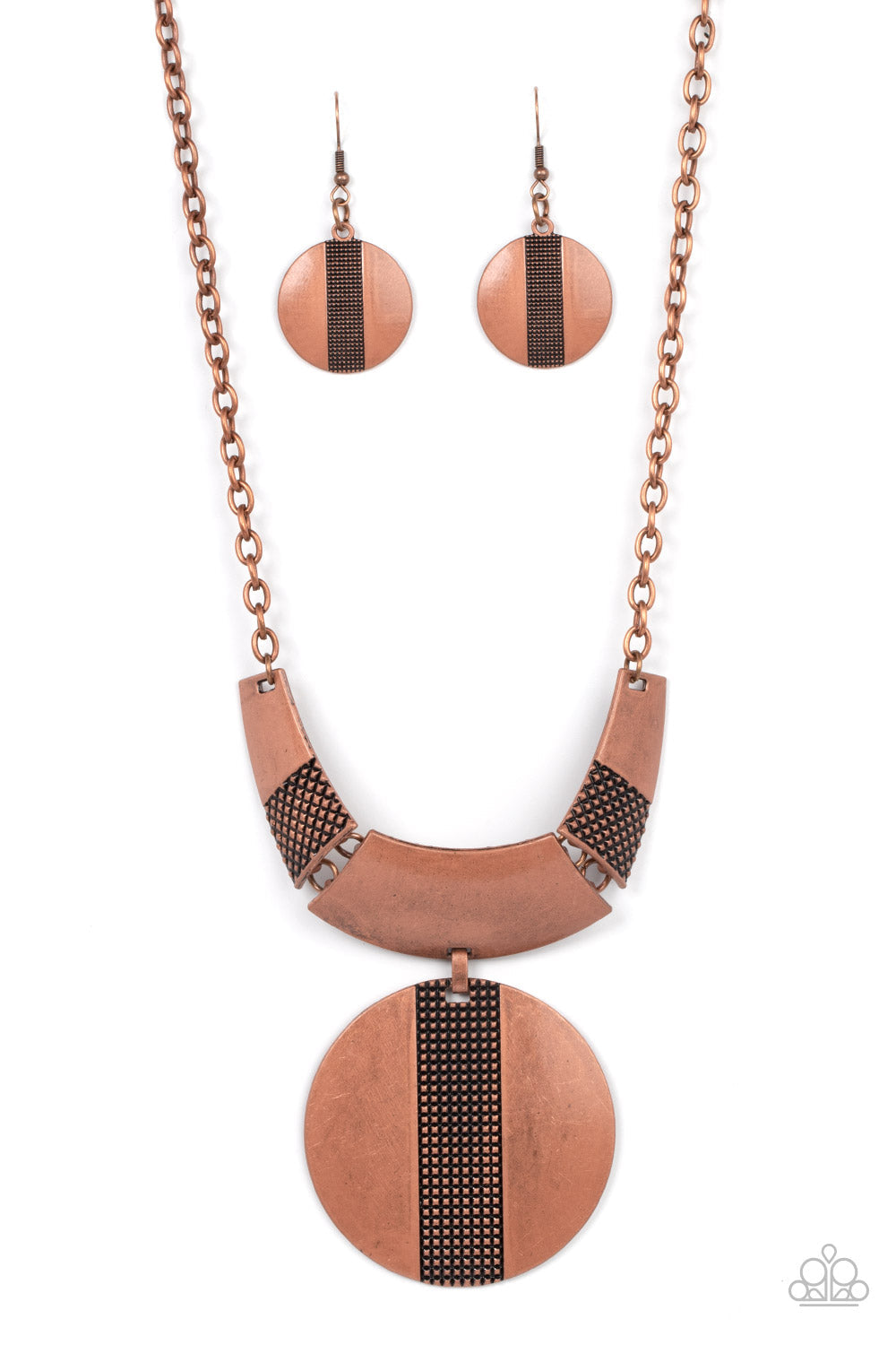 Paparazzi Metallic Enchantress - Copper Necklace - Pusher P
