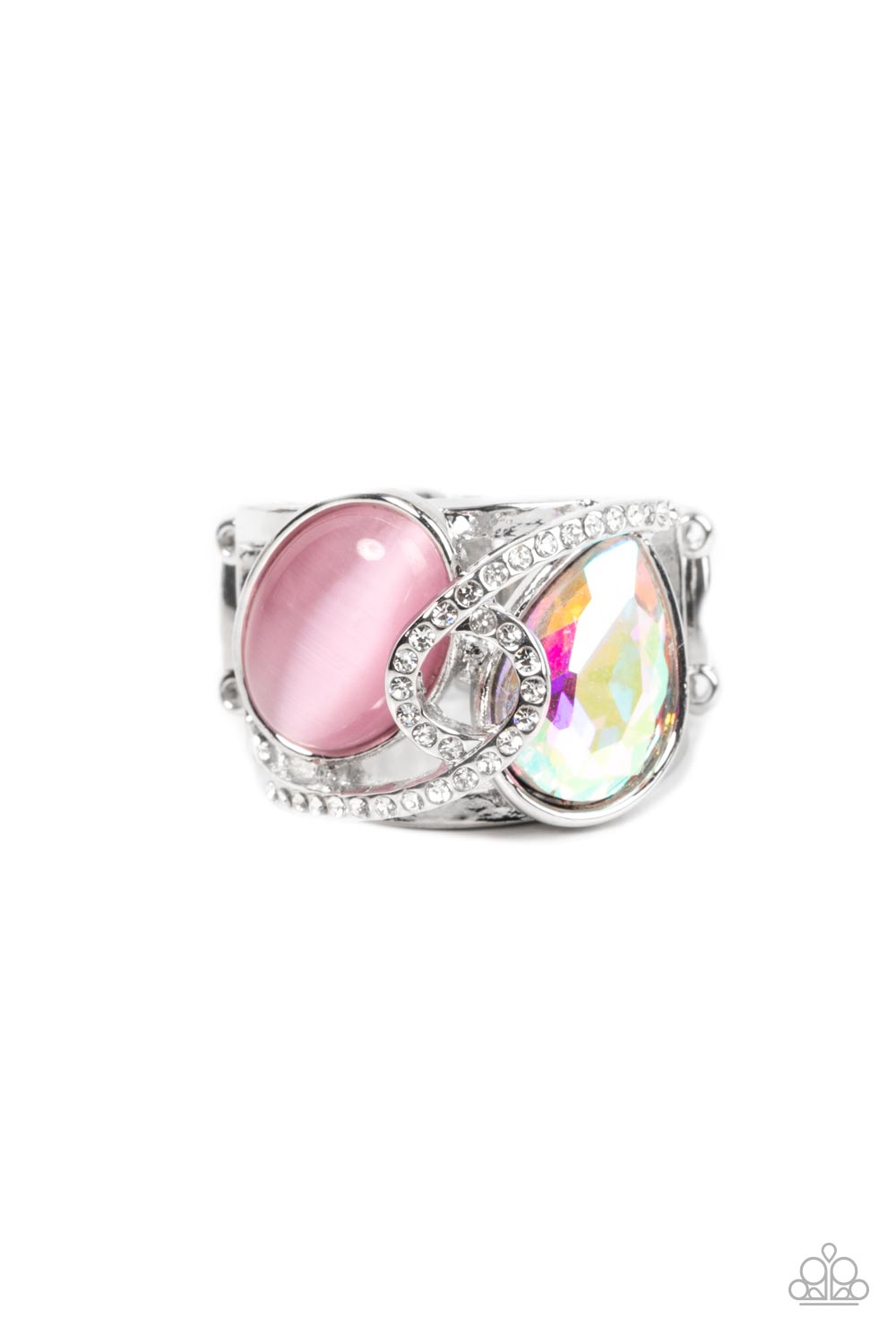 Paparazzi SELFIE-Indulgence - Pink Ring - Pusher P