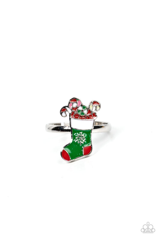 Paparazzi Starlet Shimmer Wintery Rings - Pusher P