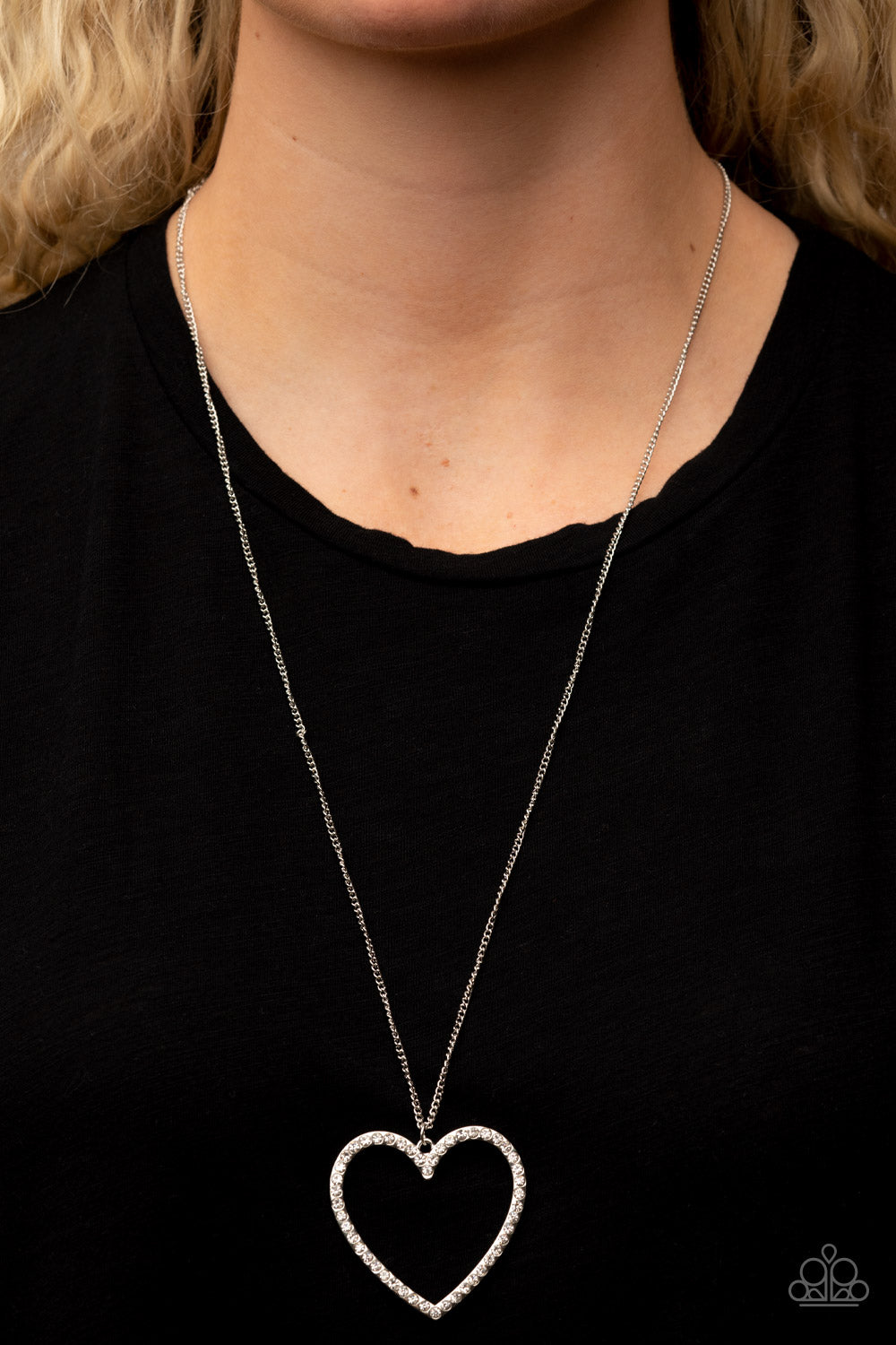 Paparazzi Va-Va-VALENTINE - White Necklace - Pusher P