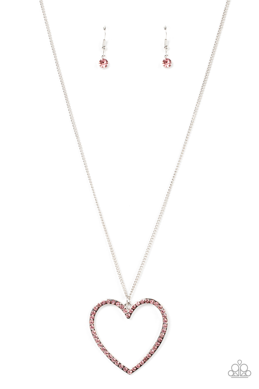 Paparazzi Va-Va-VALENTINE - Pink Necklace - Pusher P