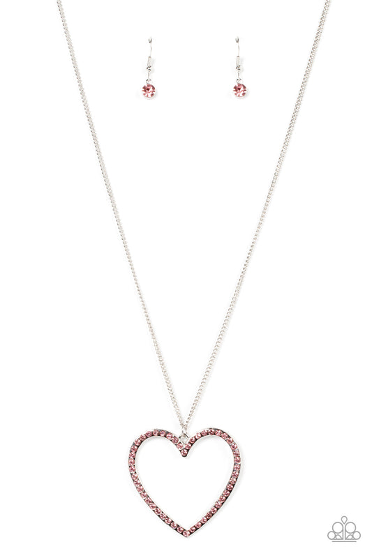 Paparazzi Va-Va-VALENTINE - Pink Necklace - Pusher P