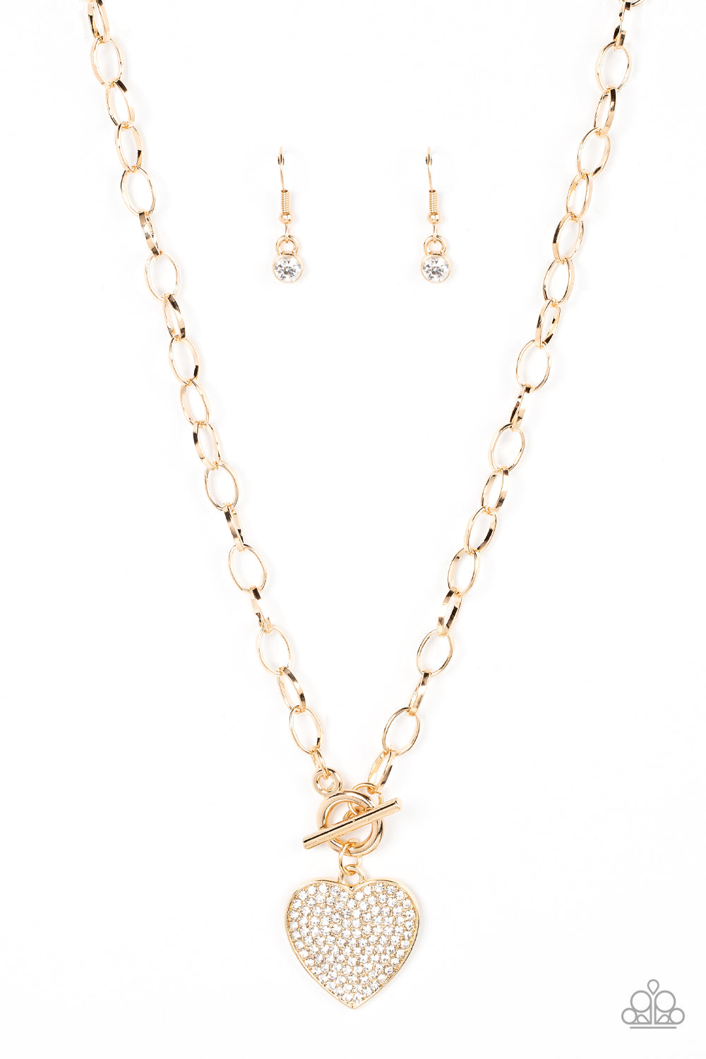Paparazzi If You LUST - Gold Necklace - Pusher P