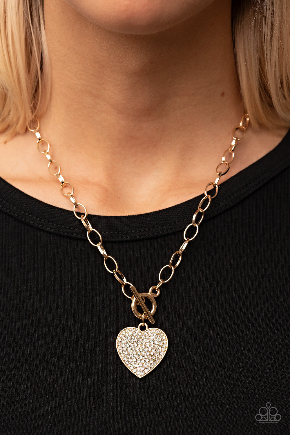 Paparazzi If You LUST - Gold Necklace - Pusher P