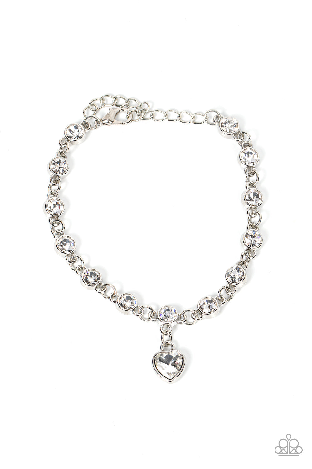 Paparazzi Truly Lovely - White Bracelet - Pusher P