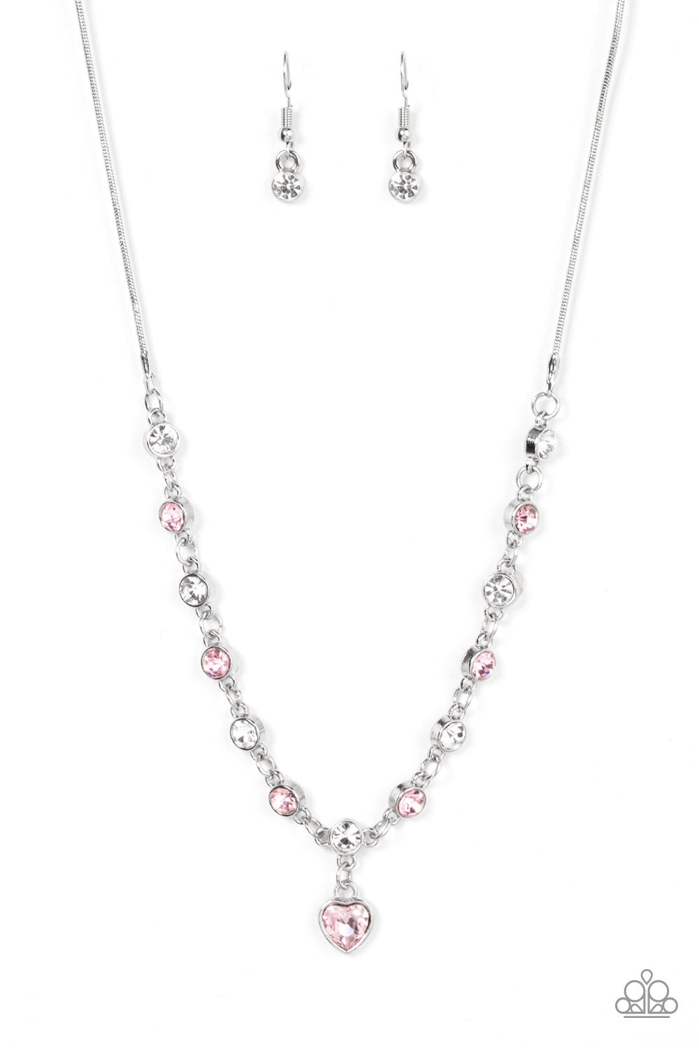 Paparazzi True Love Trinket - Pink Necklace - Pusher P