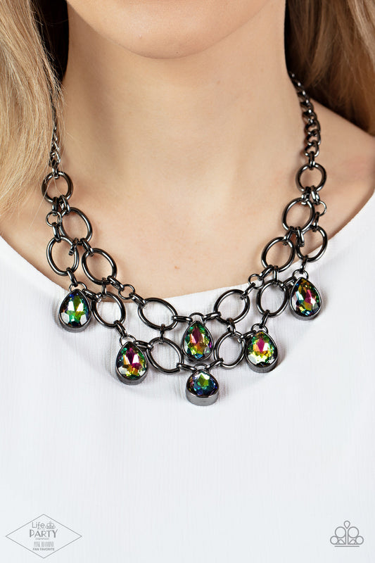 Show-Stopping Shimmer - Oil Spill Multi - Pink Diamond Life of the Party Exclusive - Pusher P
