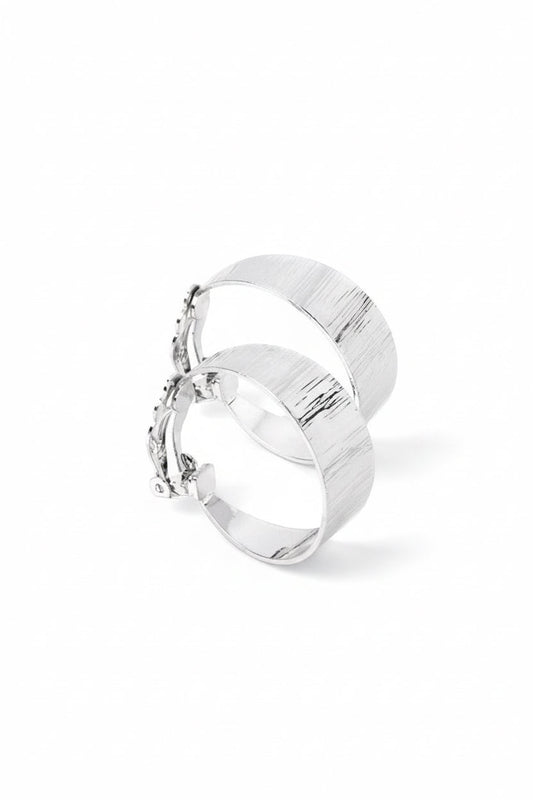 Paparazzi Versatile Velocity - Silver Earring- Paparazzi Jewelry Images