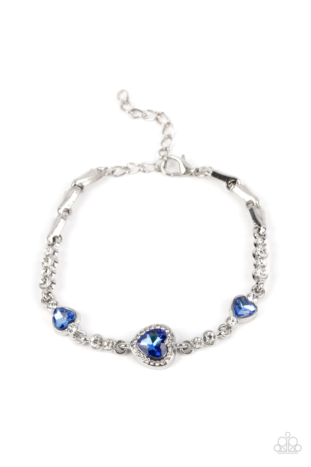 Paparazzi Amor Actually - Blue Bracelet - Pusher P