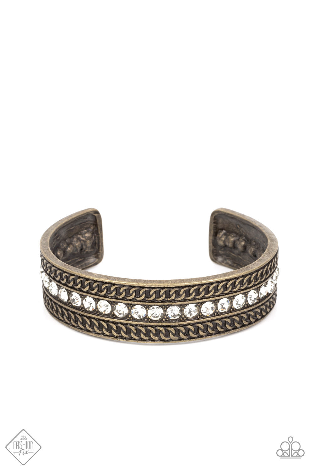 Paparazzi Grit Goals - Brass Bracelet - Fashion Fix - Pusher P