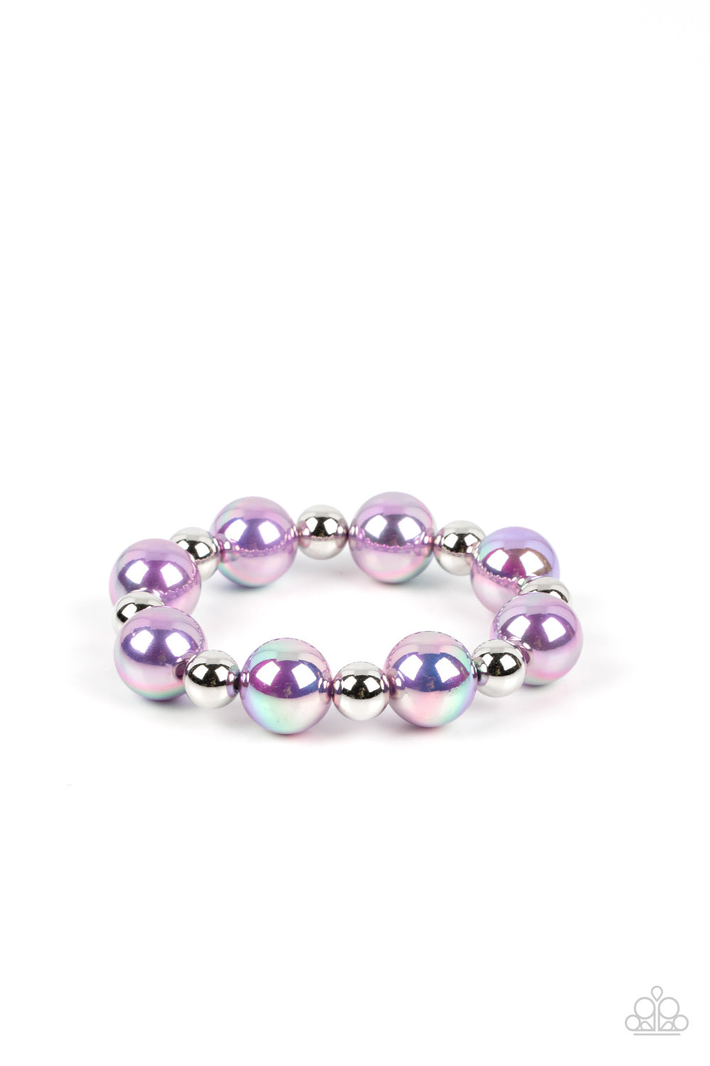 Paparazzi A DREAMSCAPE Come True - Purple Bracelet - Pusher P