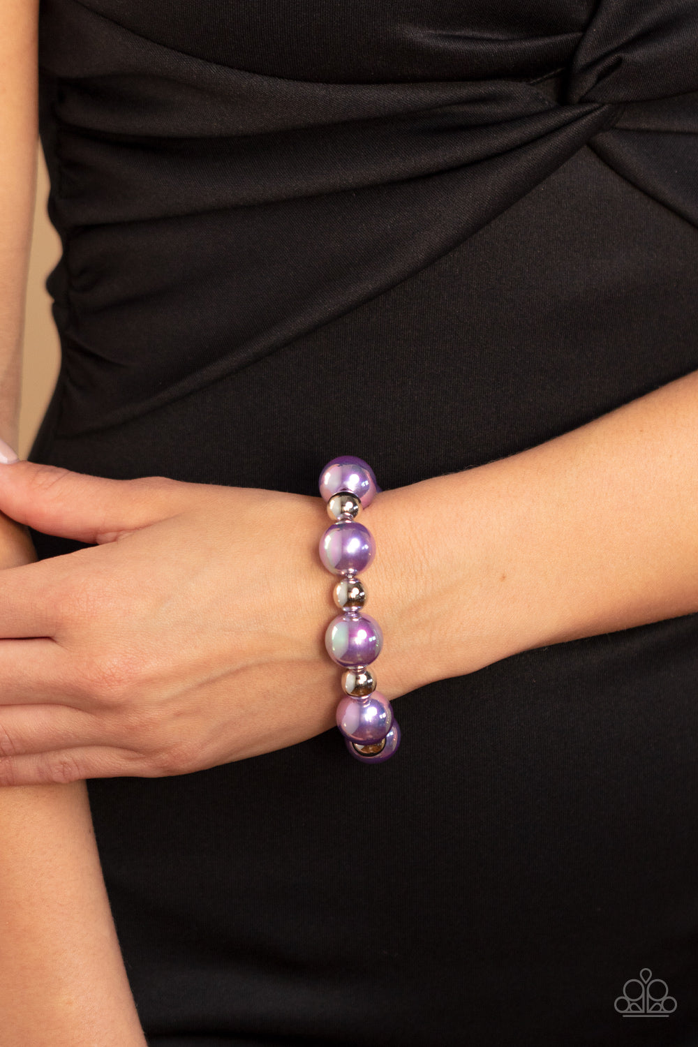 Paparazzi A DREAMSCAPE Come True - Purple Bracelet - Pusher P