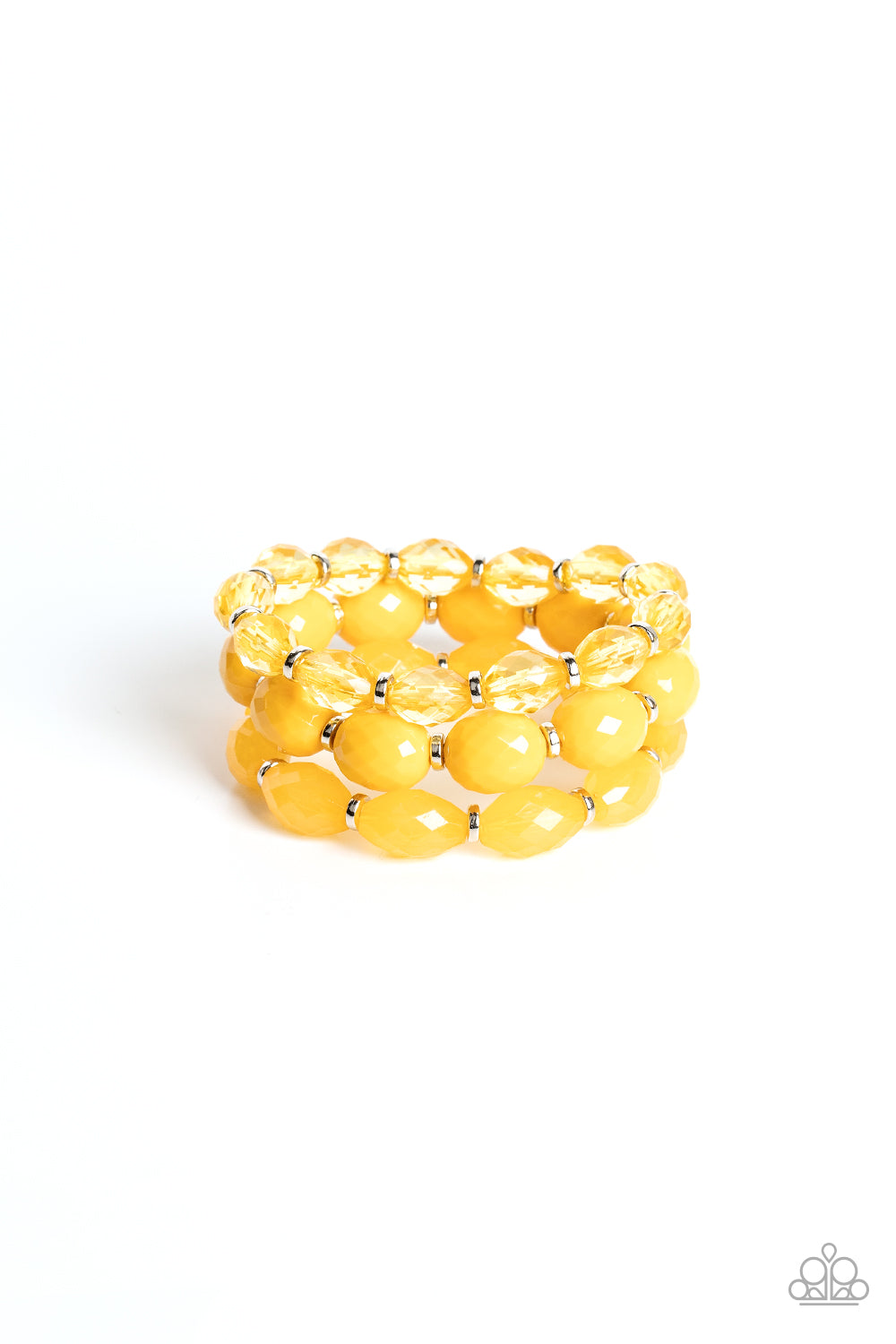 Paparazzi High Tide Hammock - Yellow Bracelet - Pusher P