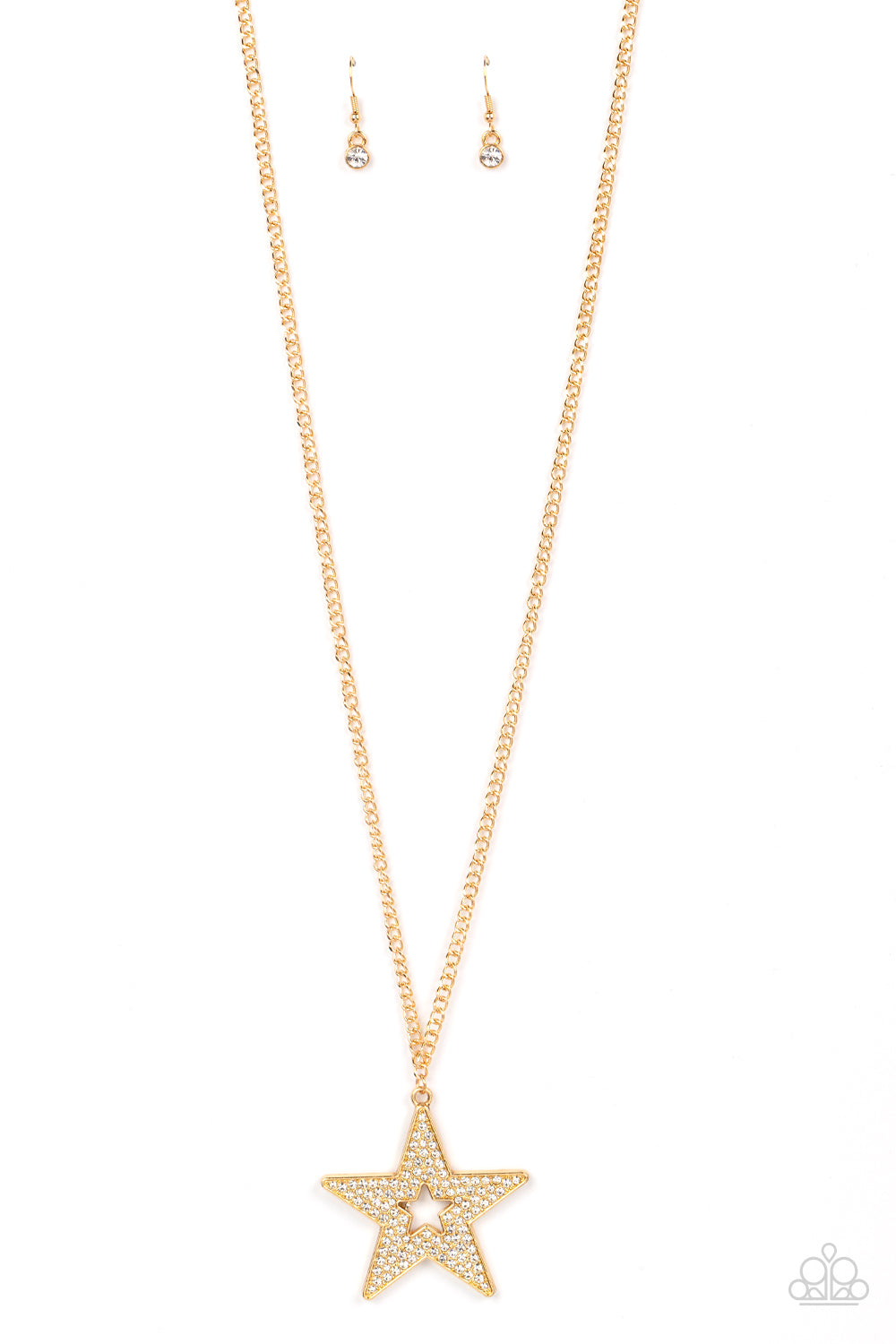 Paparazzi Superstar Stylist - Gold Necklace - Pusher P