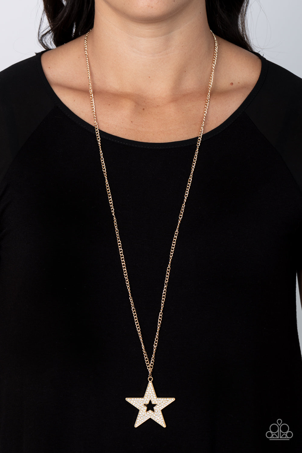 Paparazzi Superstar Stylist - Gold Necklace - Pusher P
