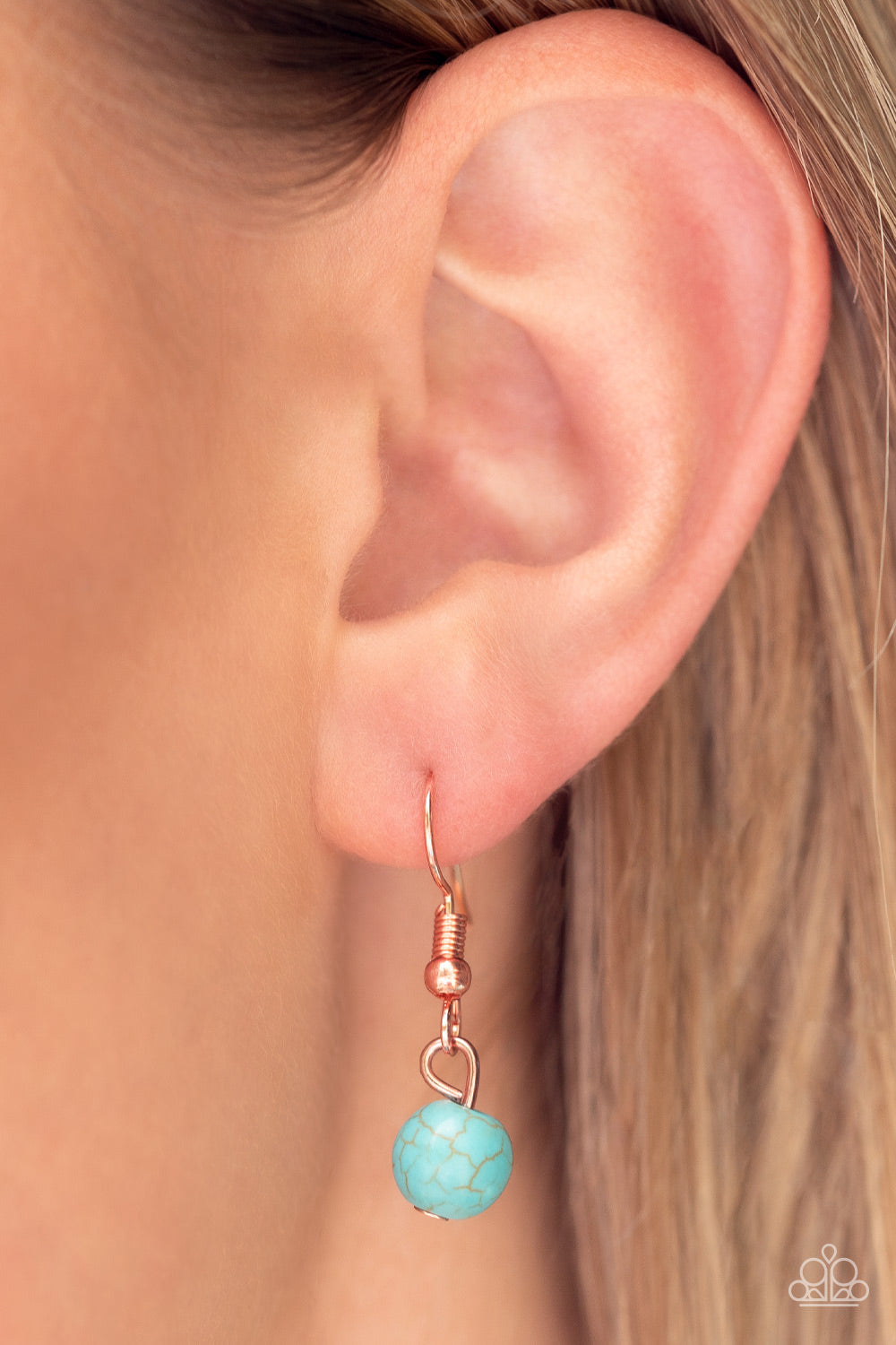Paparazzi Sahara Sea - Copper Necklace - Pusher P