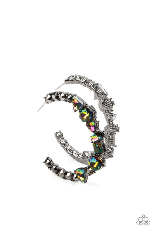 Paparazzi New Age Nostalgia - Colorful Earrings