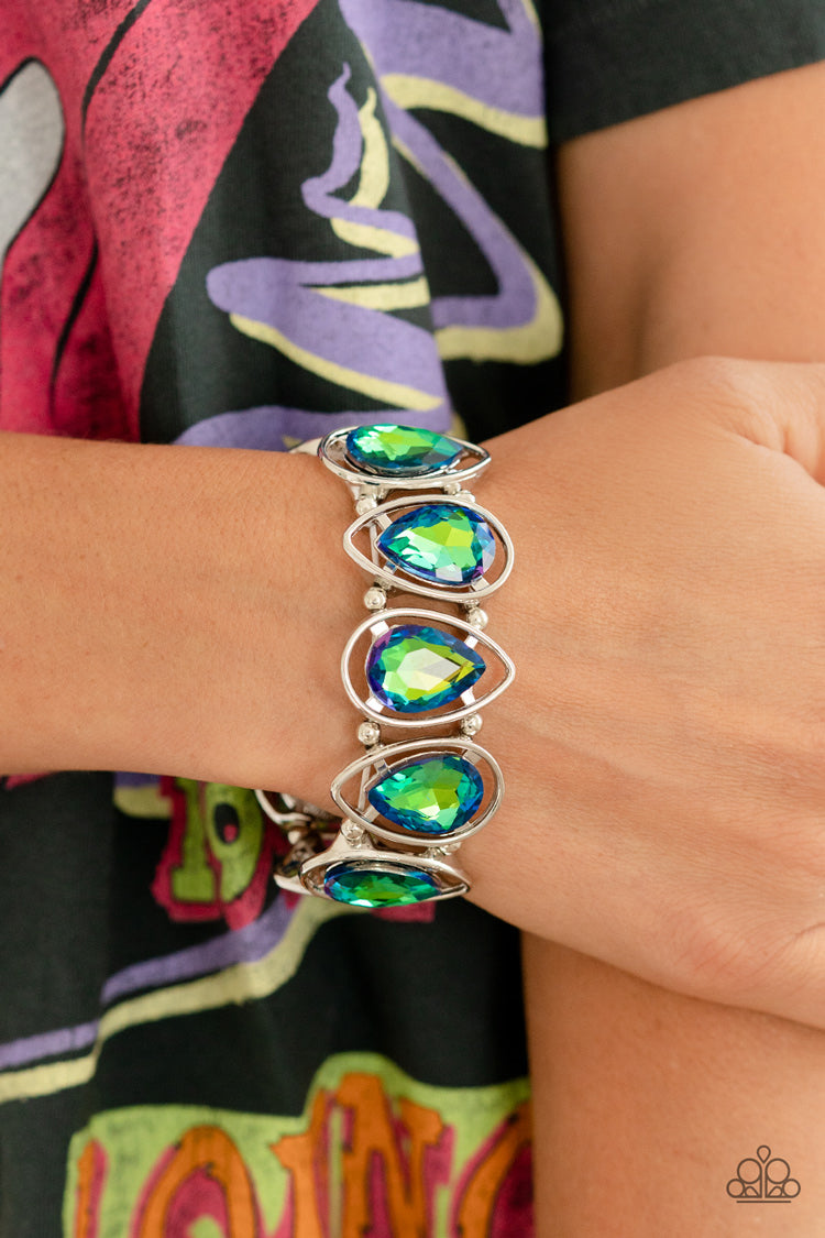 Paparazzi The Sparkle Society - Multi Bracelet- September 2022 Life of the Party-Paparazzi Jewelry Images
