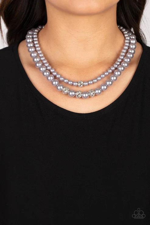 Pusher P Brilliant Ballerina - Silver Necklace