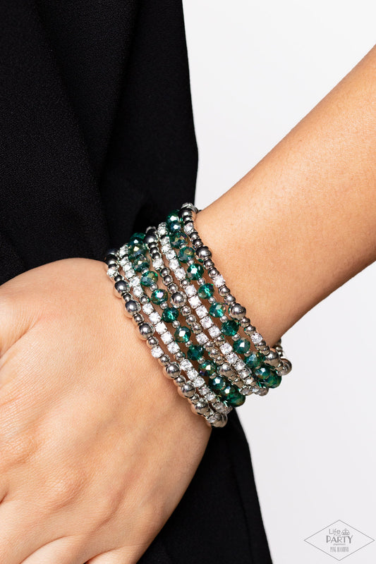 ICE Knowing You - Multi Green Bracelet