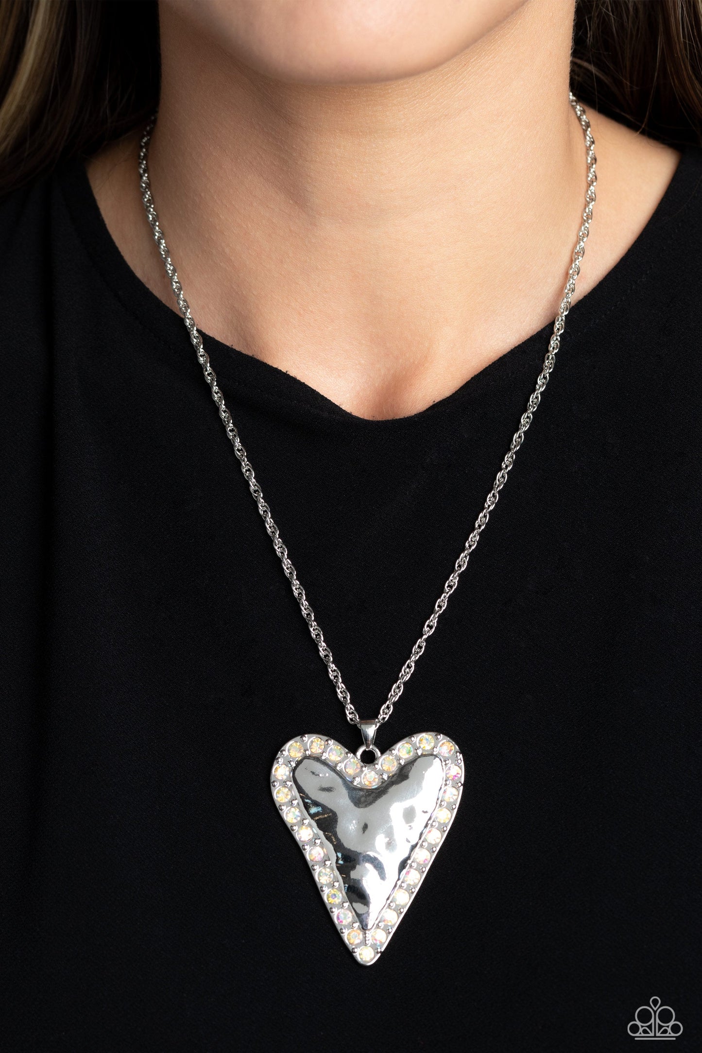 Radiant Romeo - Multi Iridescent Necklace