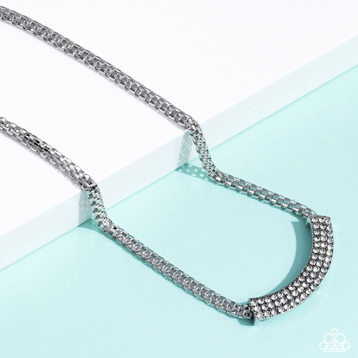 Swing Dance Dream - White Necklace | Paparazzi Accessories
