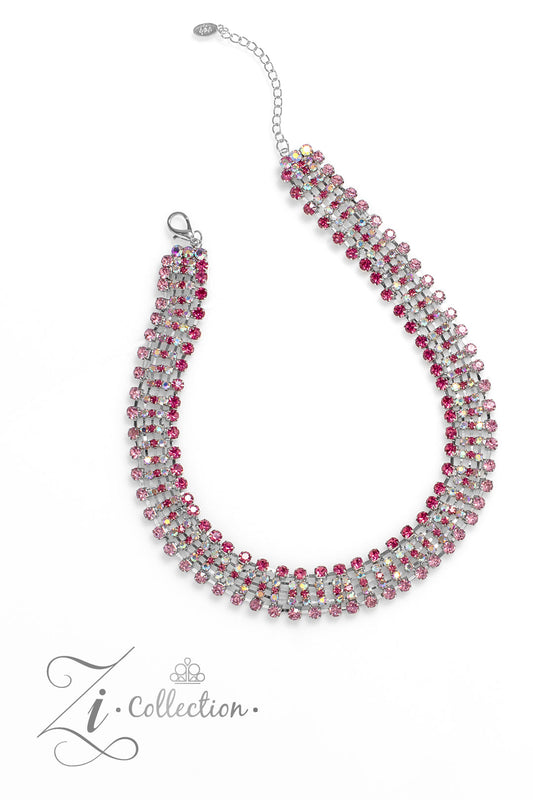 Flirtatious - Pink Necklace - 2023 Zi Collection