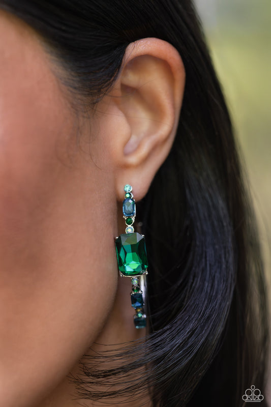 Elite Ensemble - Green Earrings