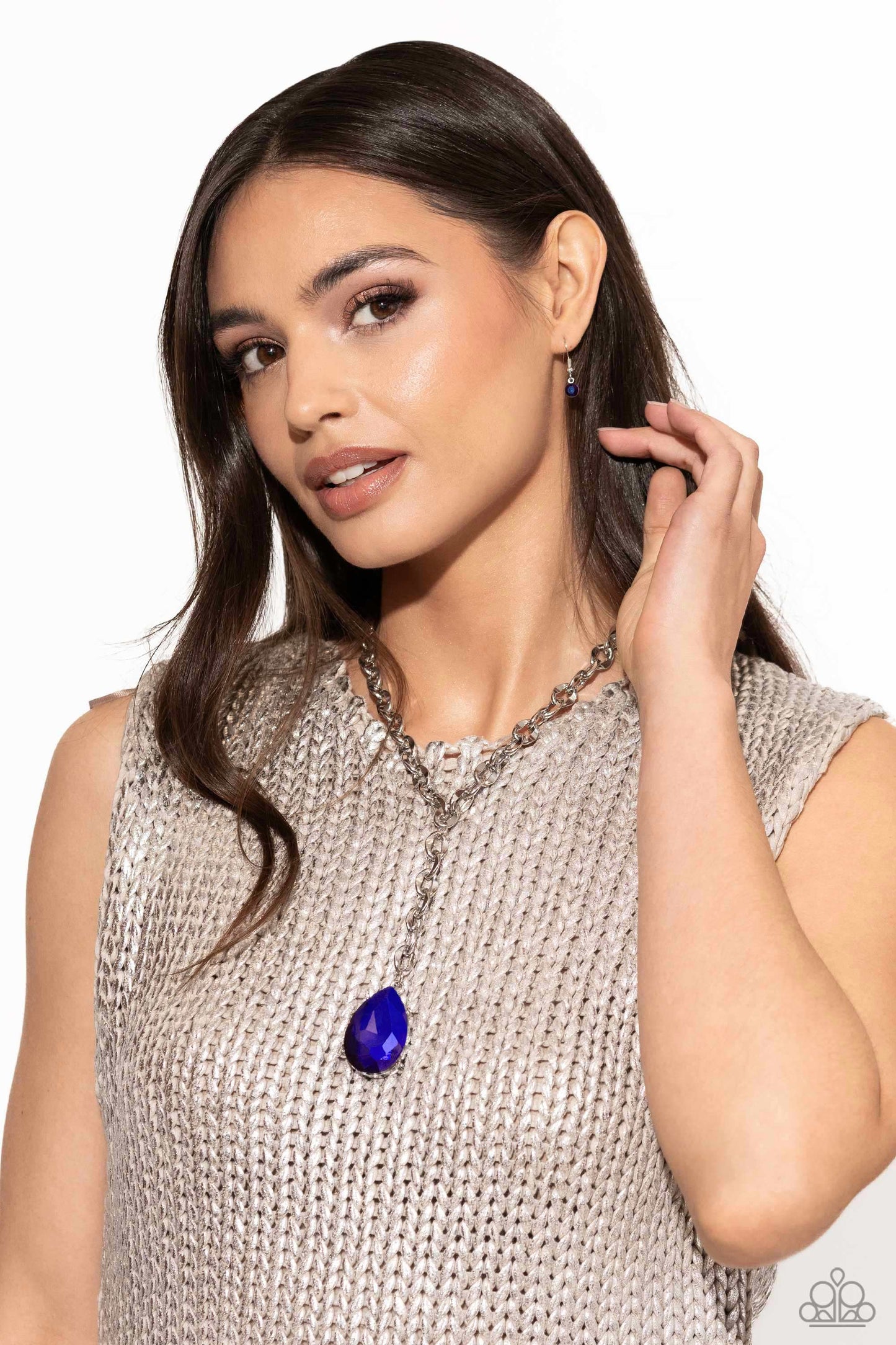 Benevolent Bling - Purple Pendant Necklace