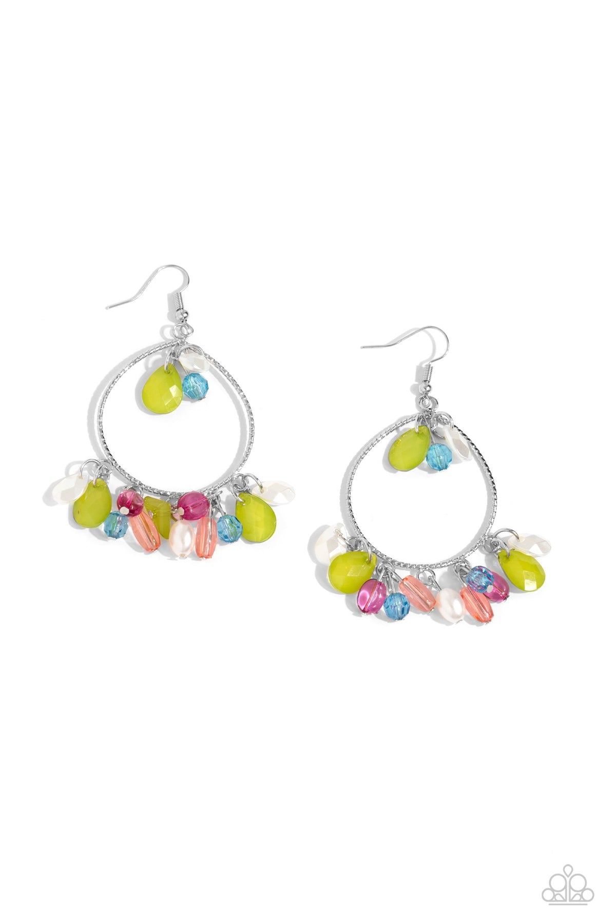 Elite Expression - Multi Earrings | Paparazzi Accessories