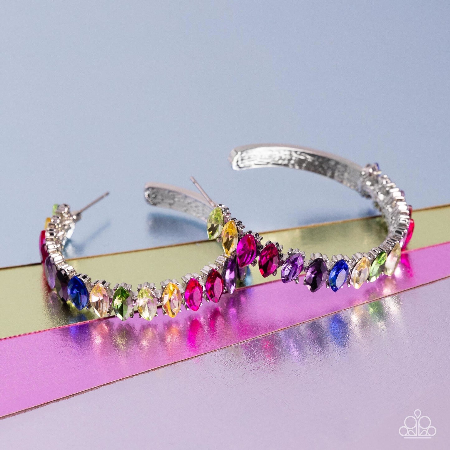 Rainbow Range - Multi Hoop Earrings