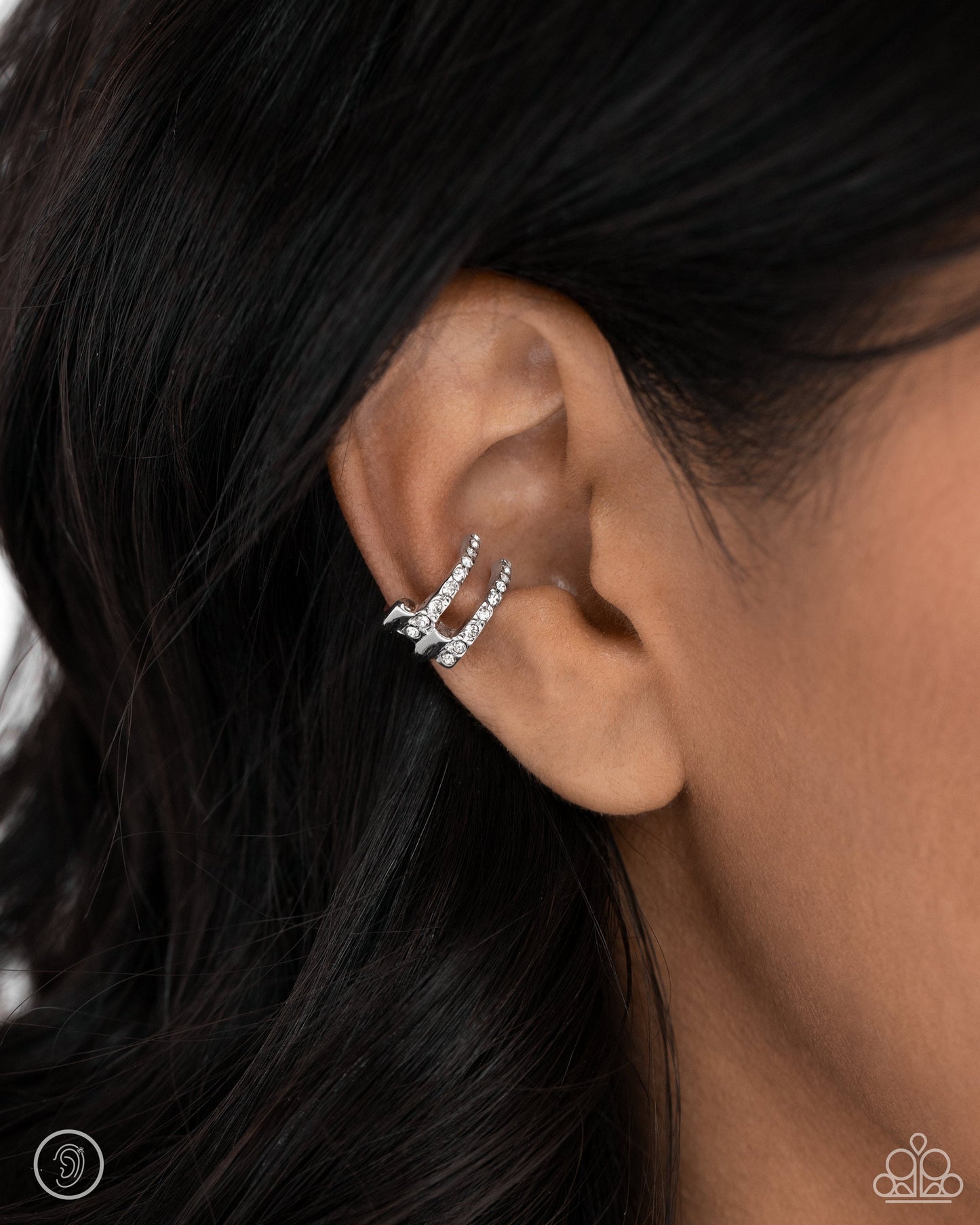 Glittery Glow Up Earring Cuff