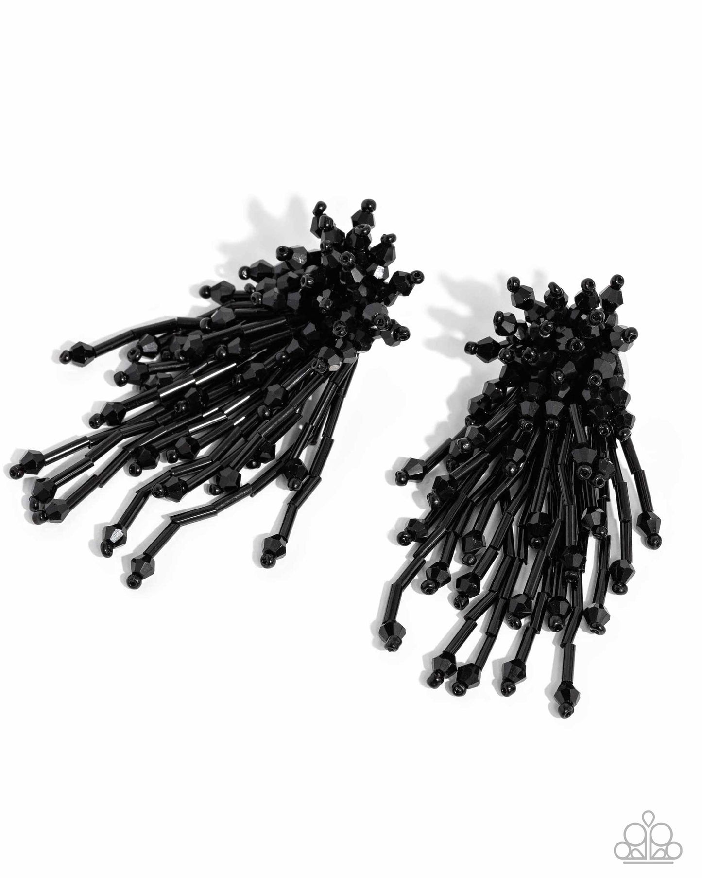 Congratulatory Charm - Black Earring - June 2024 Life of the Party