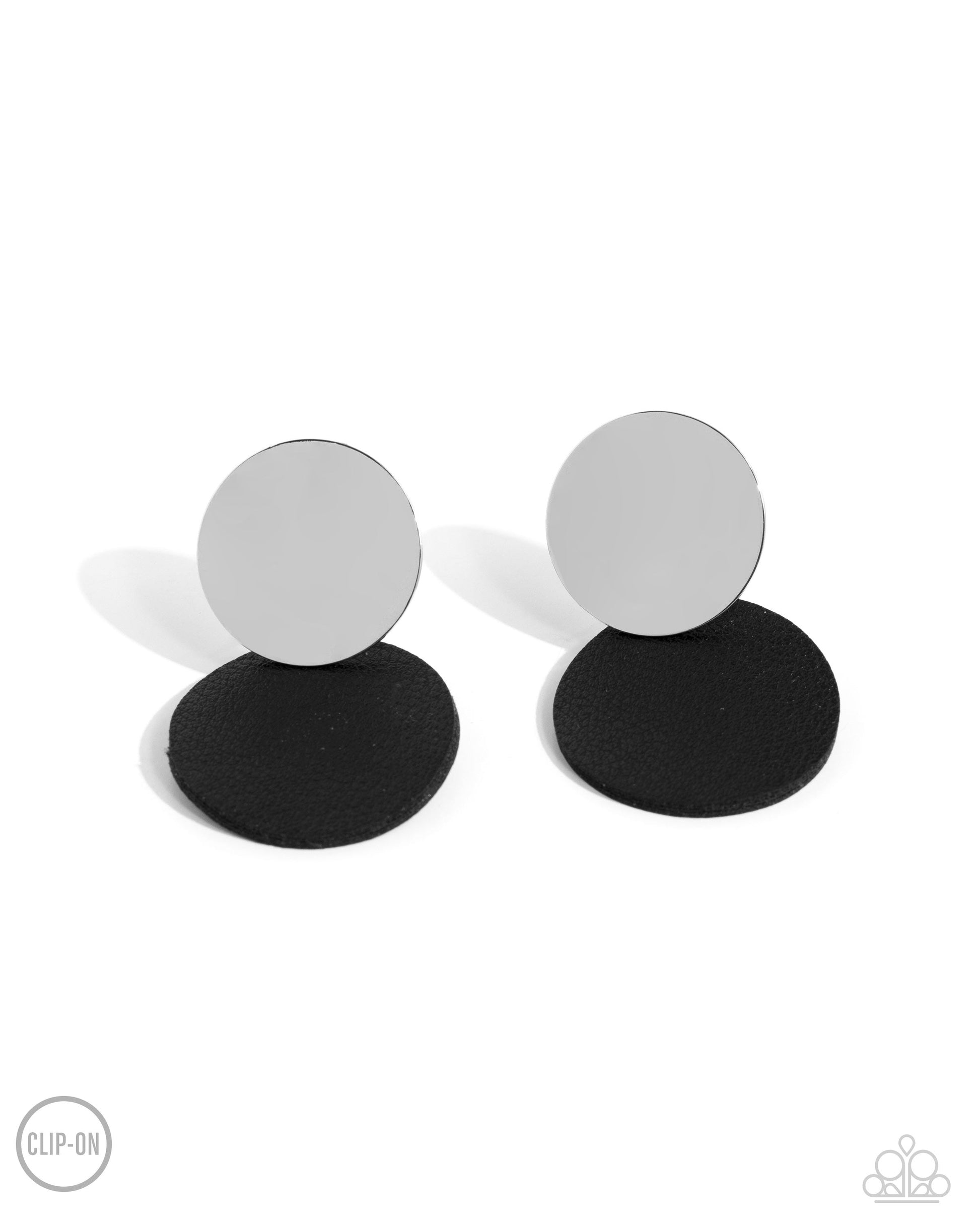 Paparazzi Leather Leader - Clip On Earring Pusher P