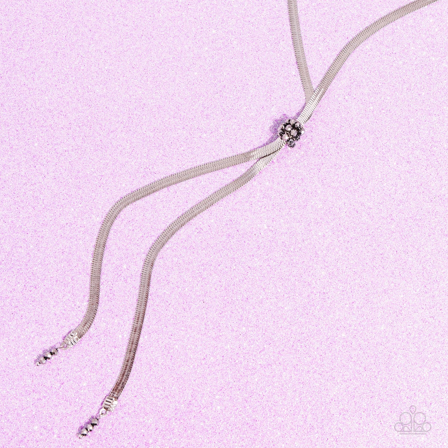 Corporate Cascade - Silver Necklace