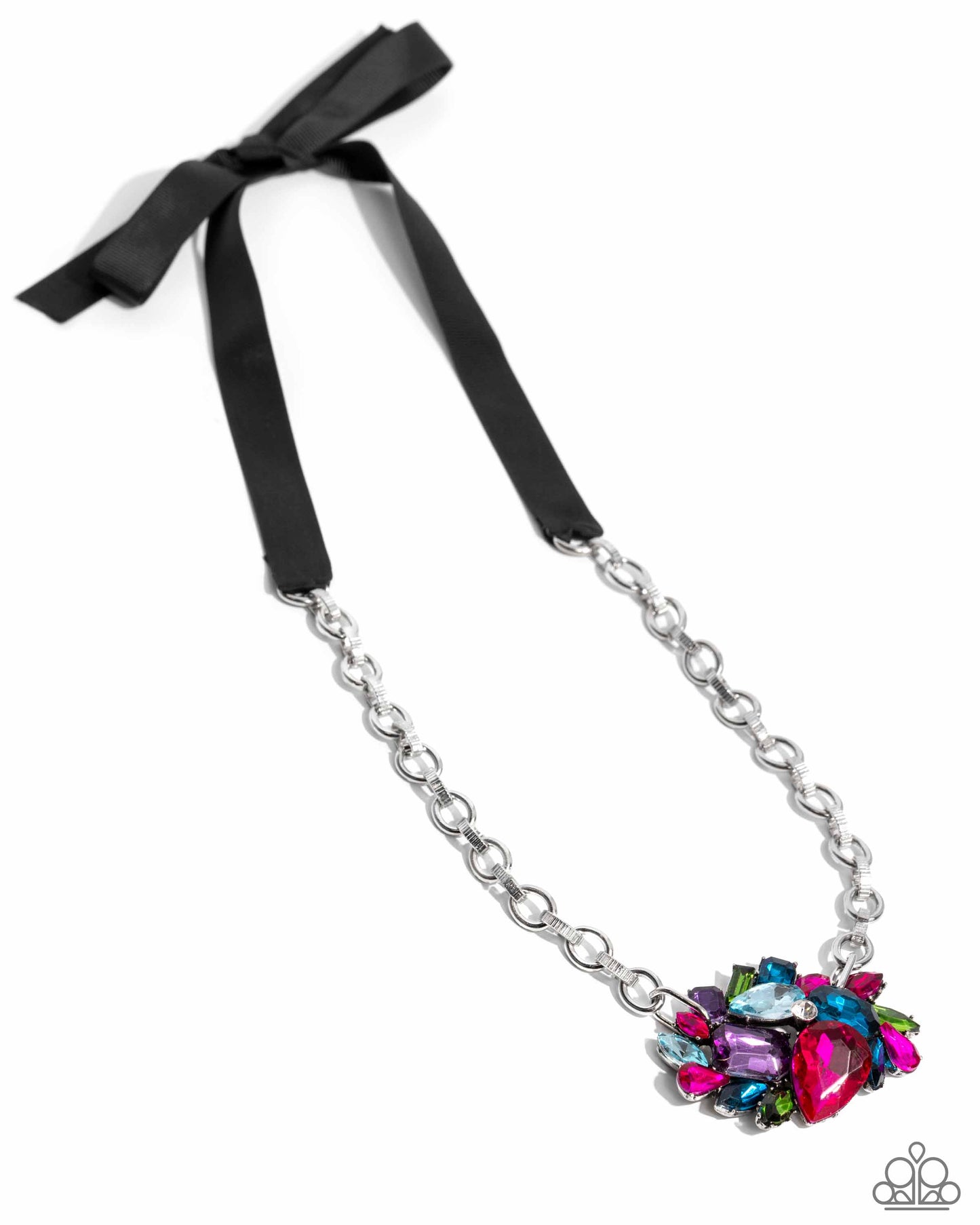 Tantalizing Tapestry - Multi Necklace - August 2024 Life of the Party