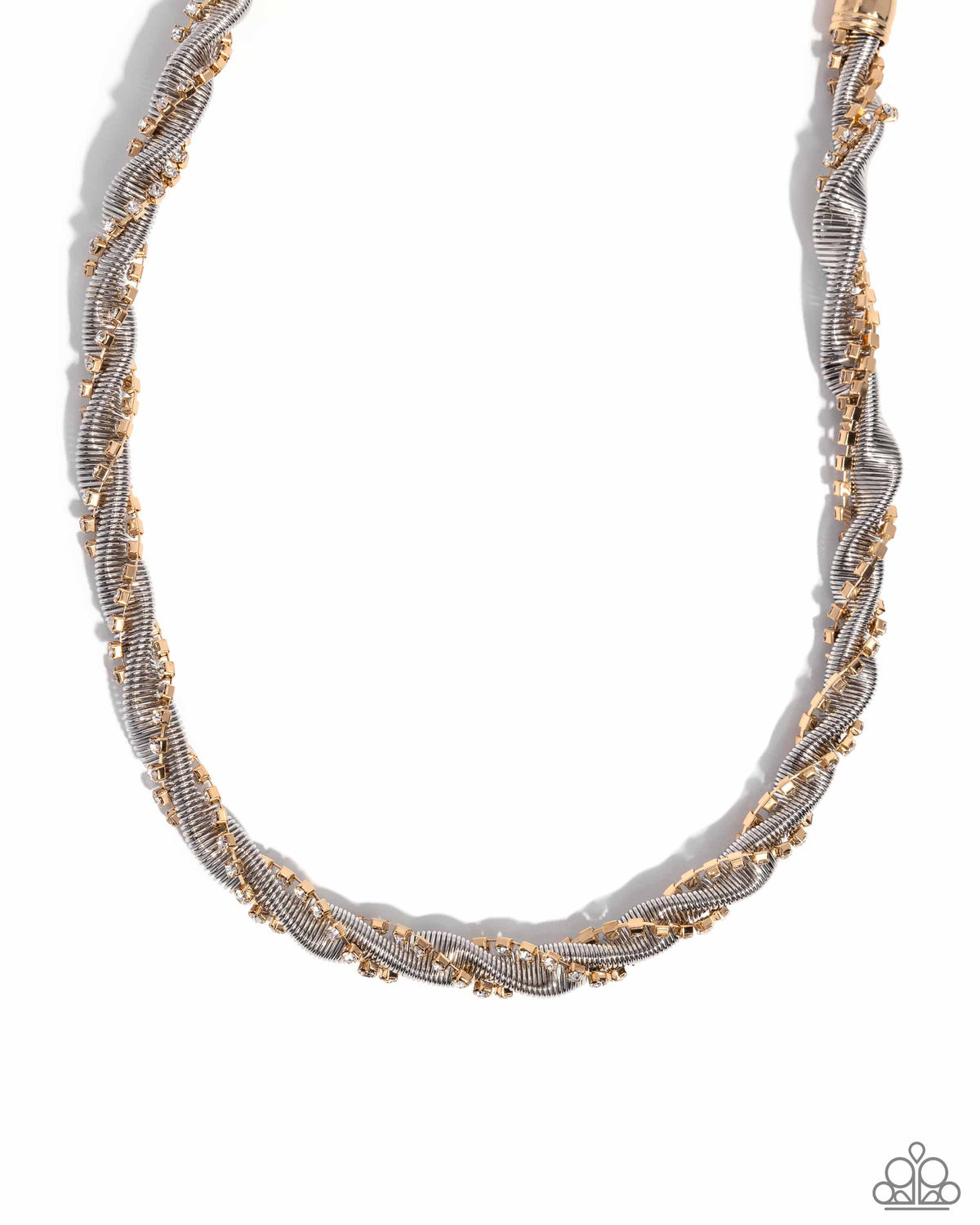 Candid Coils - Multi Necklace - Gold | Paparazzi Accessories