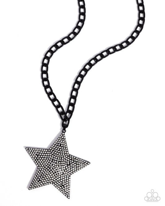 Stellar Selfie - Black Neklace