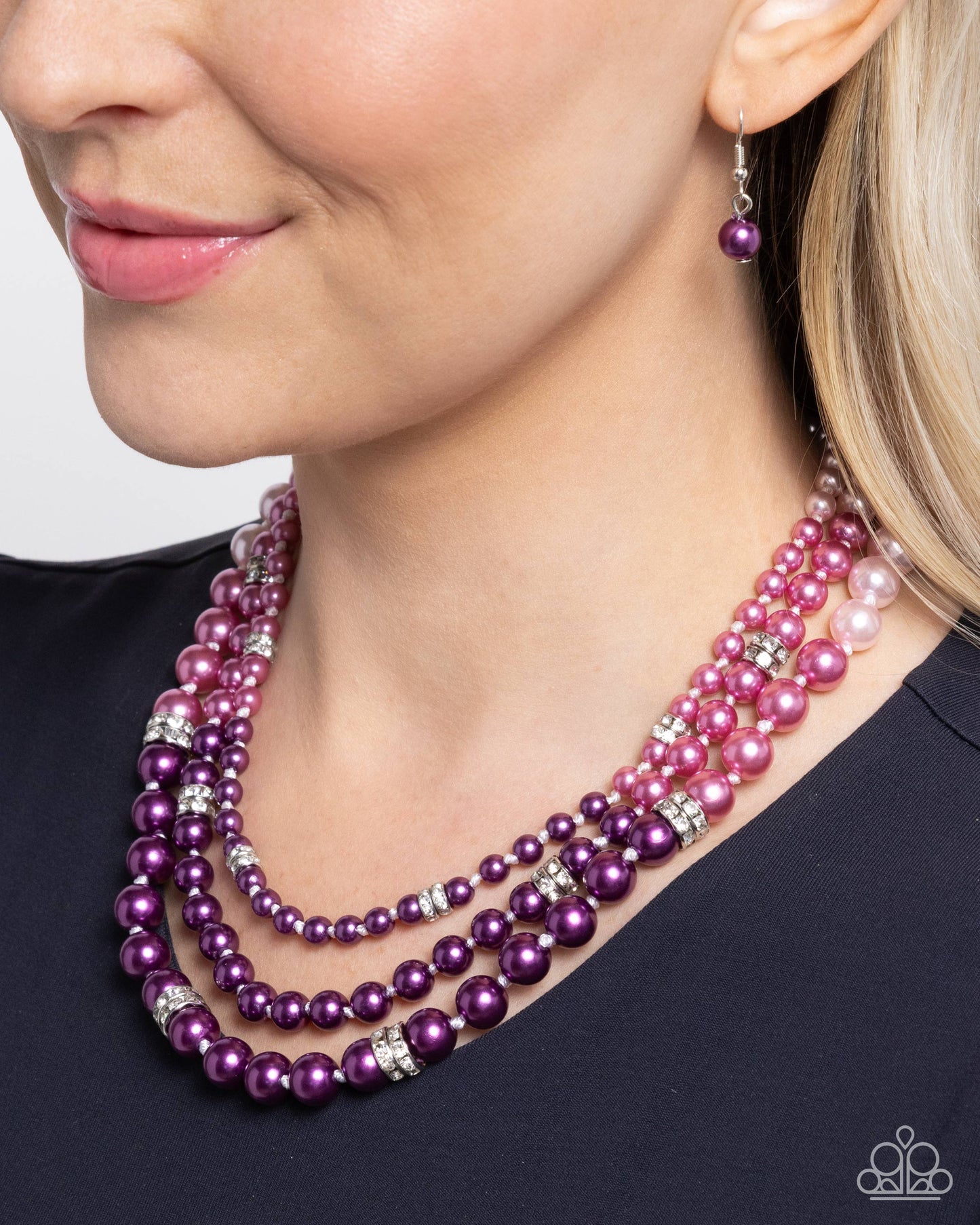 OmbrÃ© Ornament - Purple