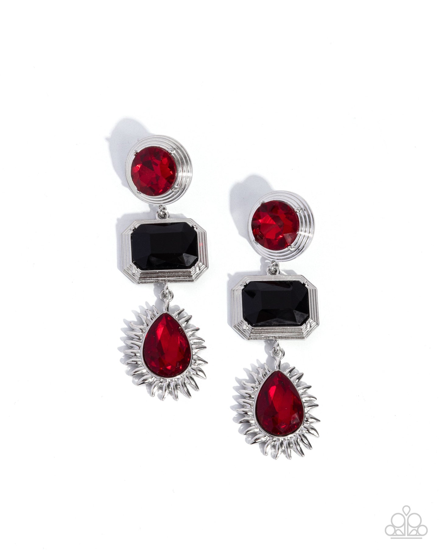 Entertaining the Thought - Red Earrings