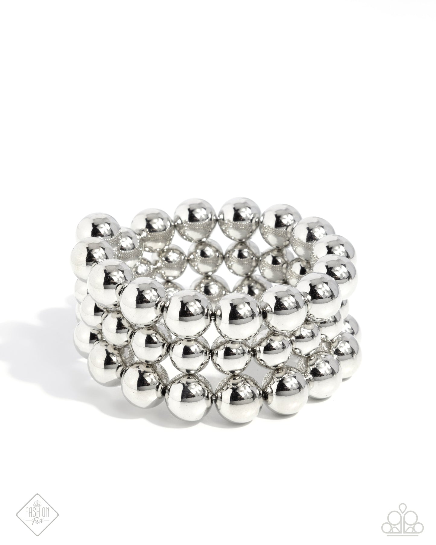 Refreshing Raindrops - Silver Bracelet | Paparazzi Accessories